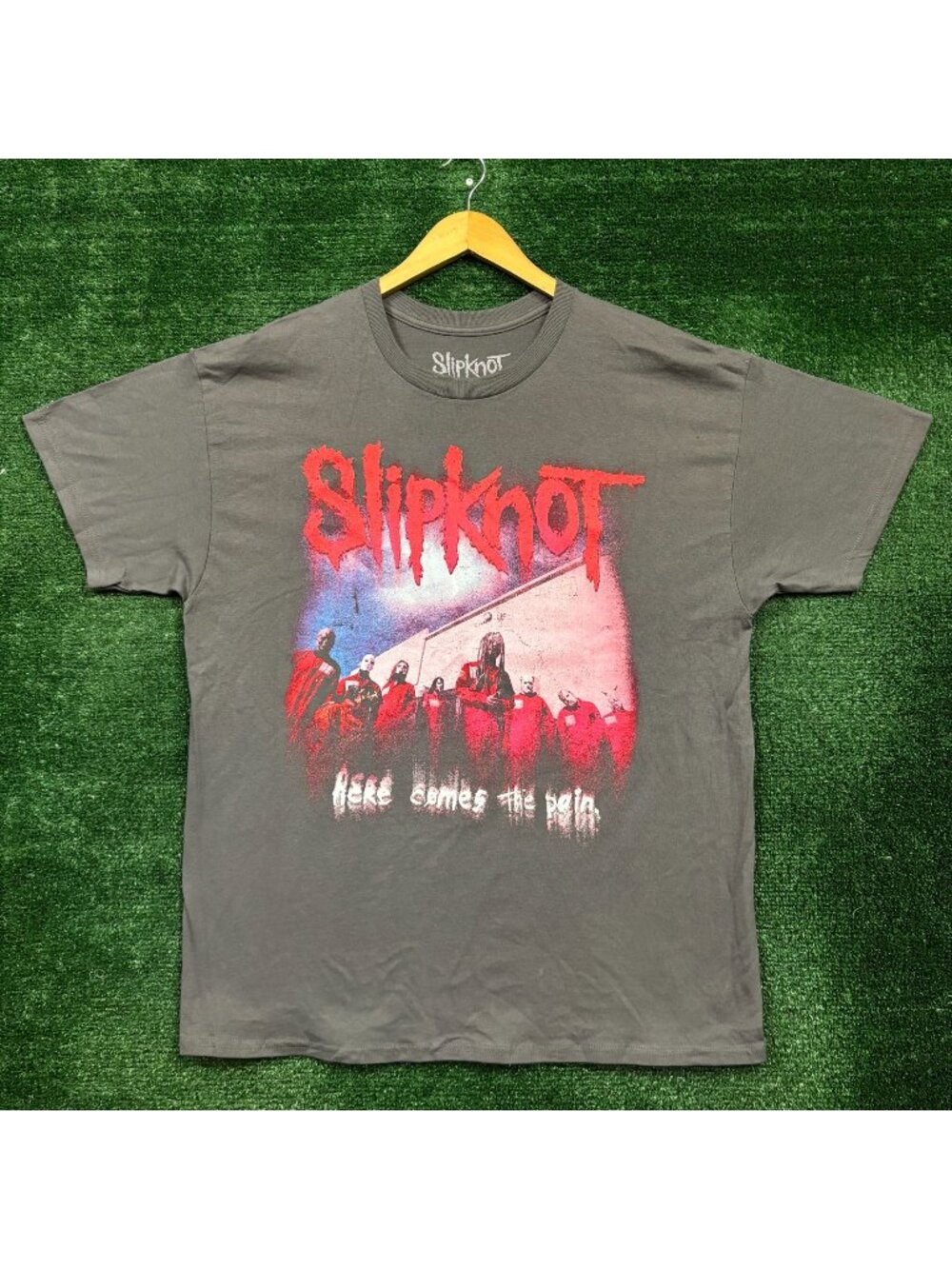 Slipknot Here Comes The Pain Heavy Metal Band T-Shirt Size Extra Large